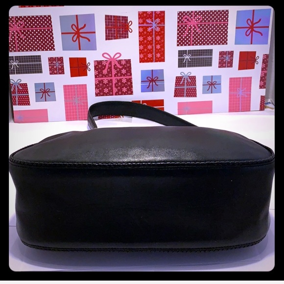 Brighton Black Leather Shoulder Bag NWOT with Beautiful Silver Embellishments - Picture 7 of 16